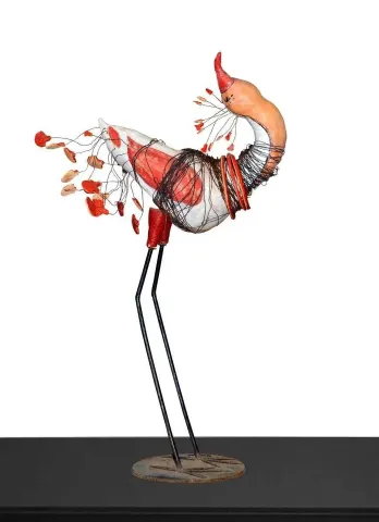 MARİA BERENT — “Gelin”, 2010 "Gelin" eseri MARİA BERENT tarafından 2010 yılında 110x45x70 cm ölçülerinde Seramik, Tel tekniği ile yapılmıştır.