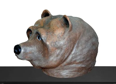 MARİA BERENT — “Baba Ayı/Father Bear”, 2010 "Baba Ayı/Father Bear" eseri MARİA BERENT tarafından 2010 yılında 24x24x35 cm ölçülerinde Seramik tekniği ile yapılmıştır.