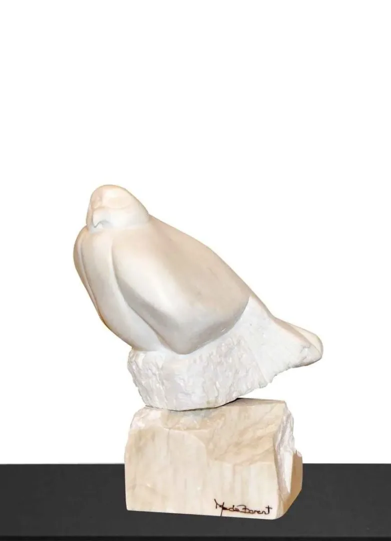 yakınlaştır "Mr. Bird" eseri MARİA BERENT tarafından 2013 yılında 38x23x40 cm ölçülerinde Mermer / Marble tekniği ile yapılmıştır.