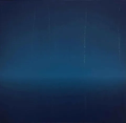 "İsimsiz" eseri METİN KALKIZOĞLU tarafından 2015 yılında 40x40 cm ölçülerinde Tuvale üzeri akrilik boya Boya tekniği ile yapılmıştır.