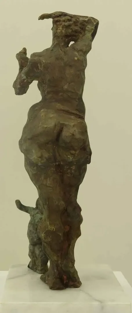 yakınlaştır "Hamam-3" eseri METİN YURDANUR tarafından 47x16x10 cm ölçülerinde Bronz tekniği ile yapılmıştır.