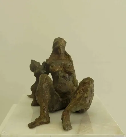METİN YURDANUR — “Hamam-11” "Hamam-11" eseri METİN YURDANUR tarafından 24x40x25 cm ölçülerinde Bronz tekniği ile yapılmıştır.