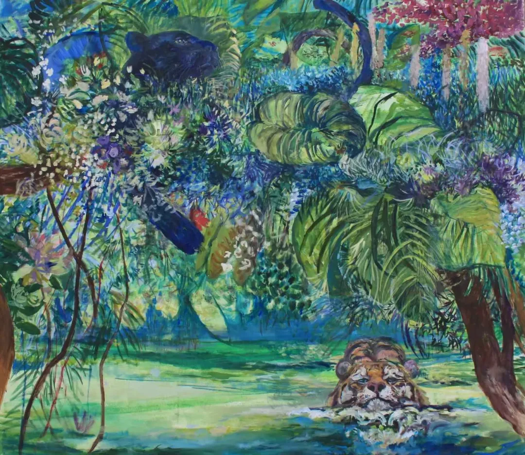 yakınlaştır "Ormanın Ruhu" eseri NİL KÖKEN tarafından 2013 yılında 150x170 cm ölçülerinde Tuval üzeri yağlı boya tekniği ile yapılmıştır.