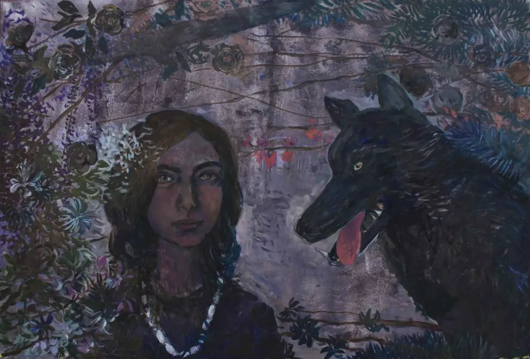 yakınlaştır "Şaman 2" eseri NİL KÖKEN tarafından 2013 yılında 80x120 cm ölçülerinde Tuval üzeri yağlı boya tekniği ile yapılmıştır.