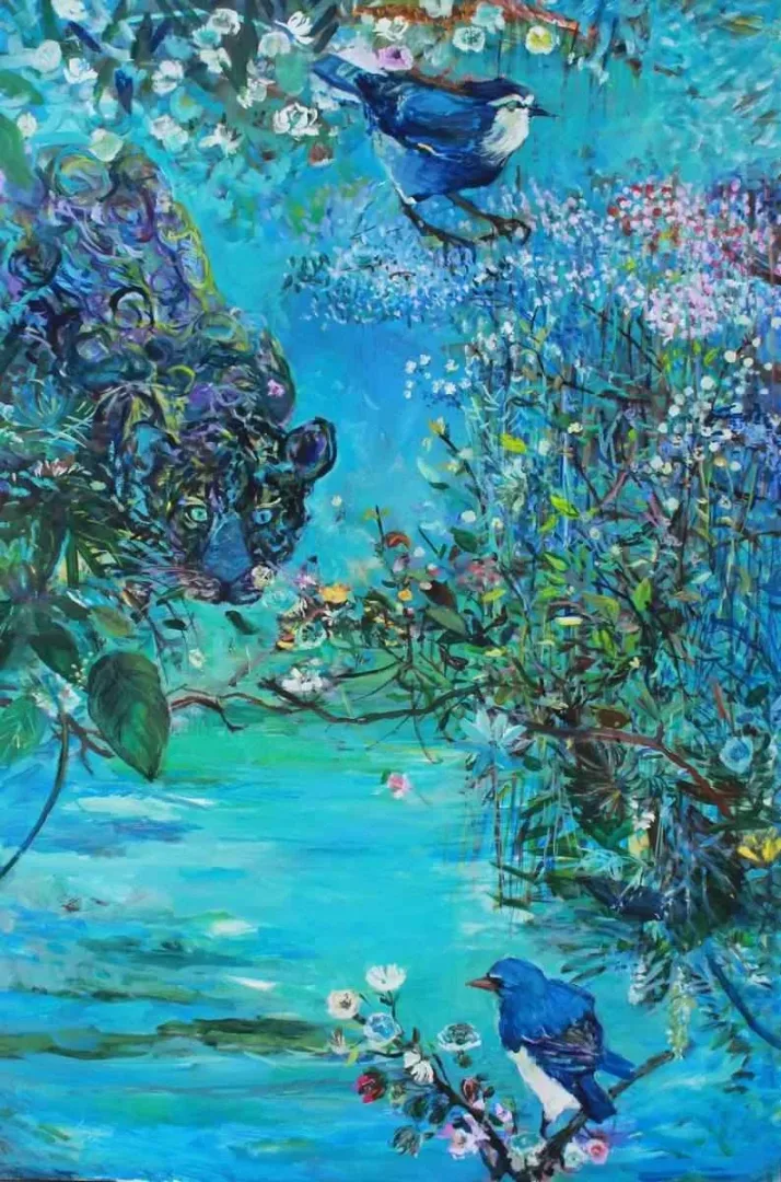 yakınlaştır "İzleyen / Observer" eseri NİL KÖKEN tarafından 2014 yılında 120x80 cm ölçülerinde Tuval üzeri yağlı boya tekniği ile yapılmıştır.