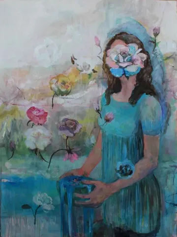 NİL KÖKEN — “Otoportre / Self Portrait”, 2015 "Otoportre / Self Portrait" eseri NİL KÖKEN tarafından 2015 yılında 125x95 cm ölçülerinde Tuval üzeri yağlı boya tekniği ile yapılmıştır.