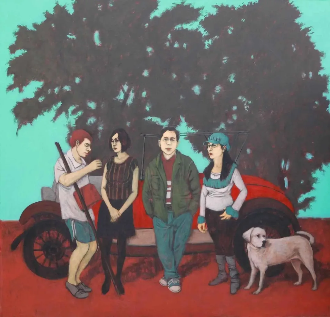 yakınlaştır "İsimsiz" eseri ORHAN UMUT tarafından 2015 yılında 140x147 cm ölçülerinde Tuval üzeri akrilik boya tekniği ile yapılmıştır.