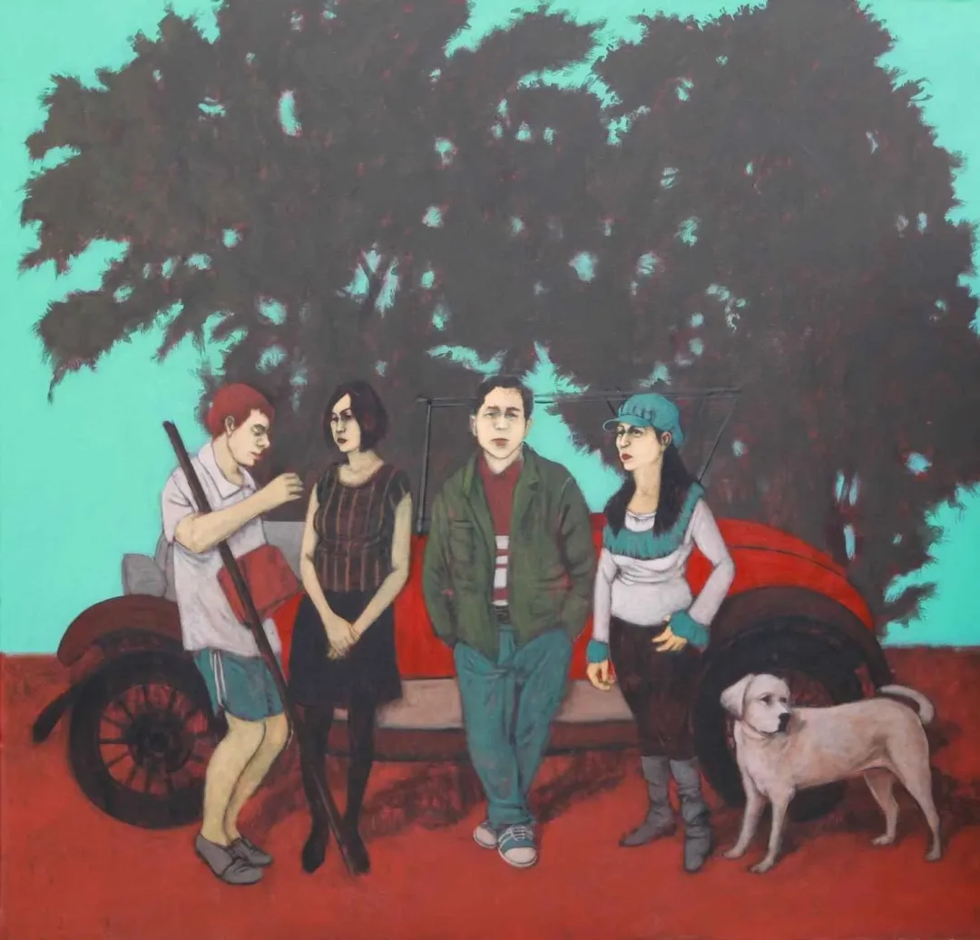 ORHAN UMUT — “İsimsiz”, 2015 "İsimsiz" eseri ORHAN UMUT tarafından 2015 yılında 140x147 cm ölçülerinde Tuval üzeri akrilik boya tekniği ile yapılmıştır.