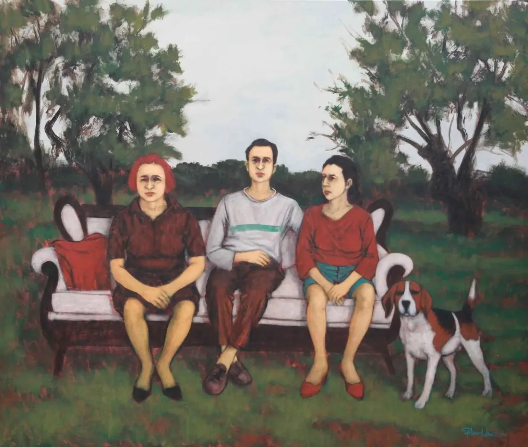 ORHAN UMUT — “İsimsiz”, 2015 "İsimsiz" eseri ORHAN UMUT tarafından 2015 yılında 126x150 cm ölçülerinde Tuval üzeri akrilik boya tekniği ile yapılmıştır.