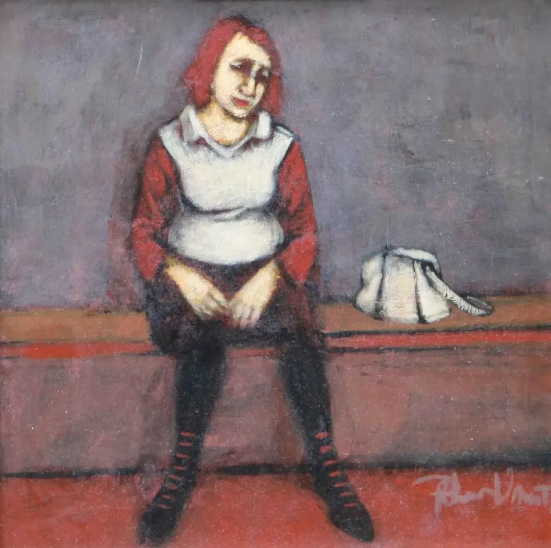 ORHAN UMUT — “İsimsiz”, 2015 "İsimsiz" eseri ORHAN UMUT tarafından 2015 yılında 20x20 cm ölçülerinde Duralit üzeri akrilik boya tekniği ile yapılmıştır.