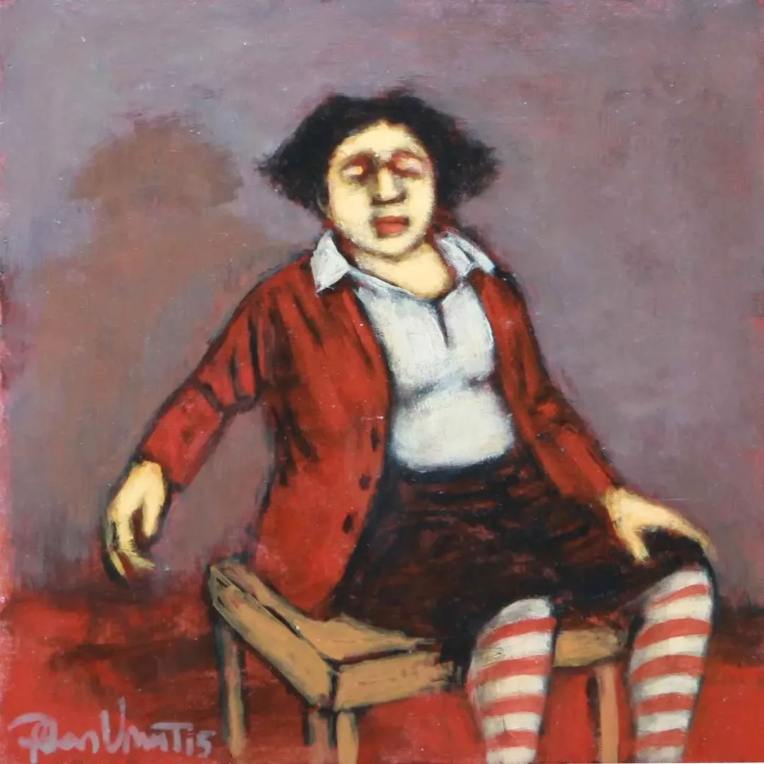 ORHAN UMUT — “İsimsiz”, 2015 "İsimsiz" eseri ORHAN UMUT tarafından 2015 yılında 20x20 cm ölçülerinde Duralit üzeri akrilik boya tekniği ile yapılmıştır.