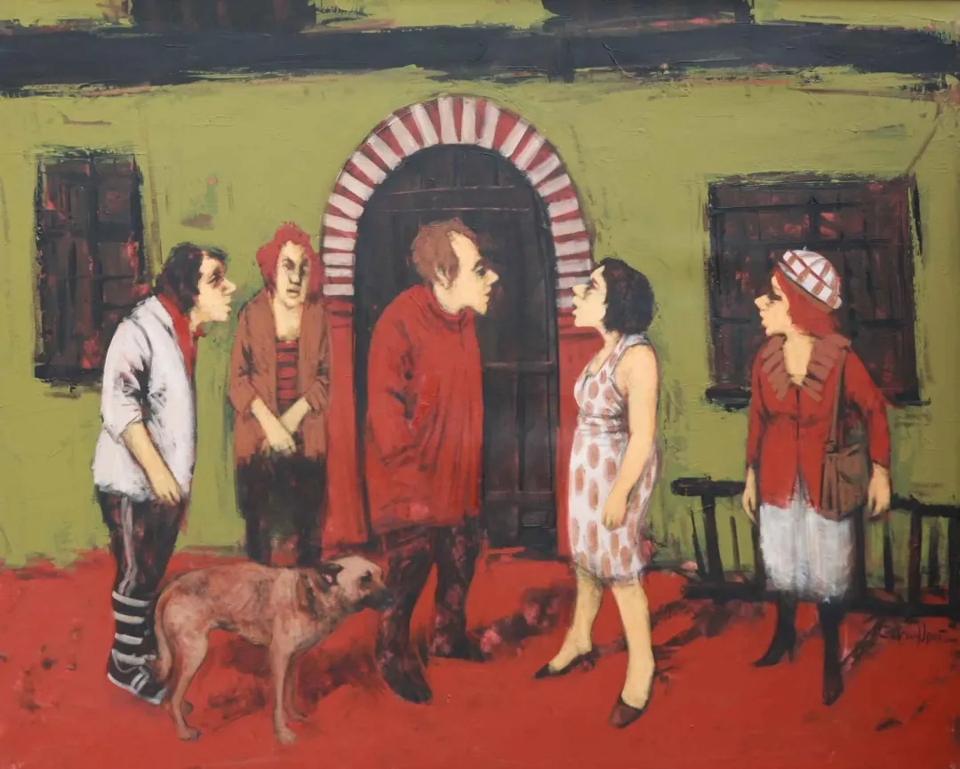 ORHAN UMUT — “İsimsiz”, 2010 "İsimsiz" eseri ORHAN UMUT tarafından 2010 yılında 100x120 cm ölçülerinde Tuval üzeri akrilik boya tekniği ile yapılmıştır.