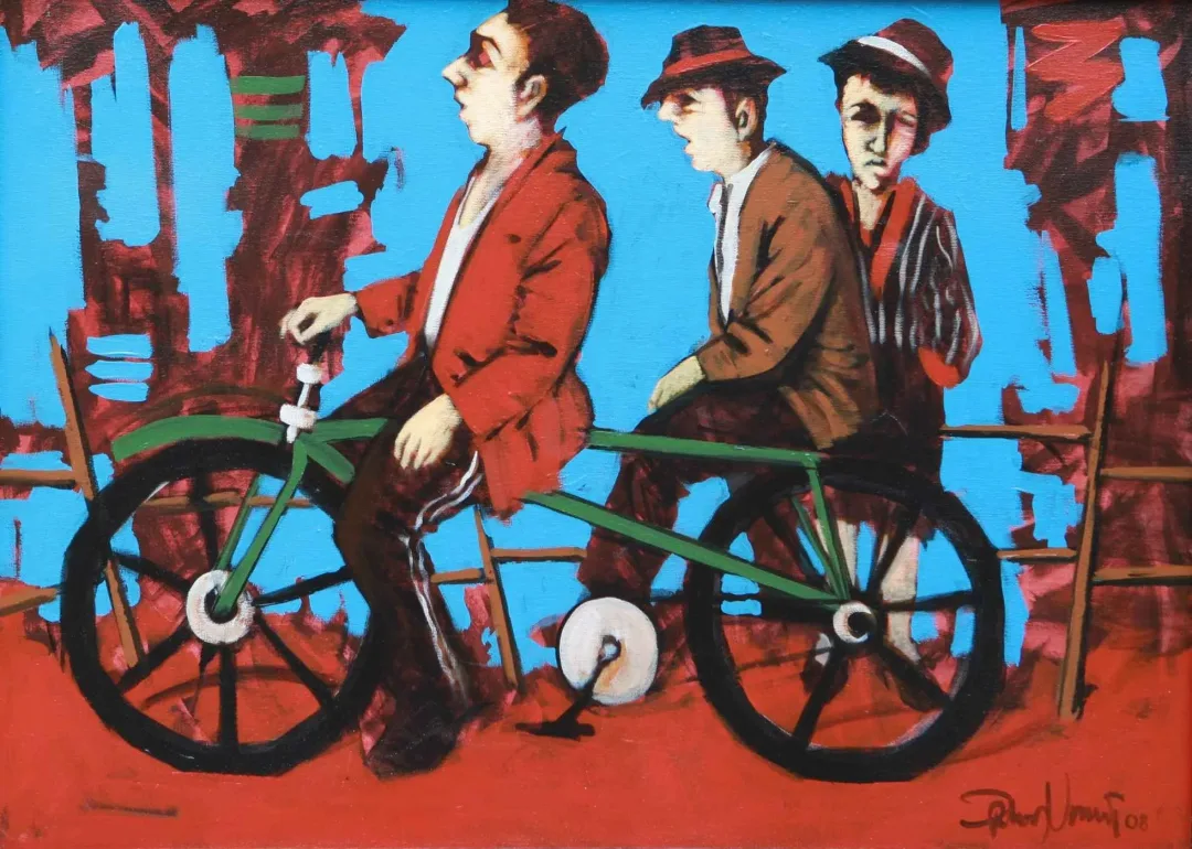 ORHAN UMUT — “İsimsiz”, 2008 "İsimsiz" eseri ORHAN UMUT tarafından 2008 yılında 50x70 cm ölçülerinde Tuval üzeri akrilik boya tekniği ile yapılmıştır.