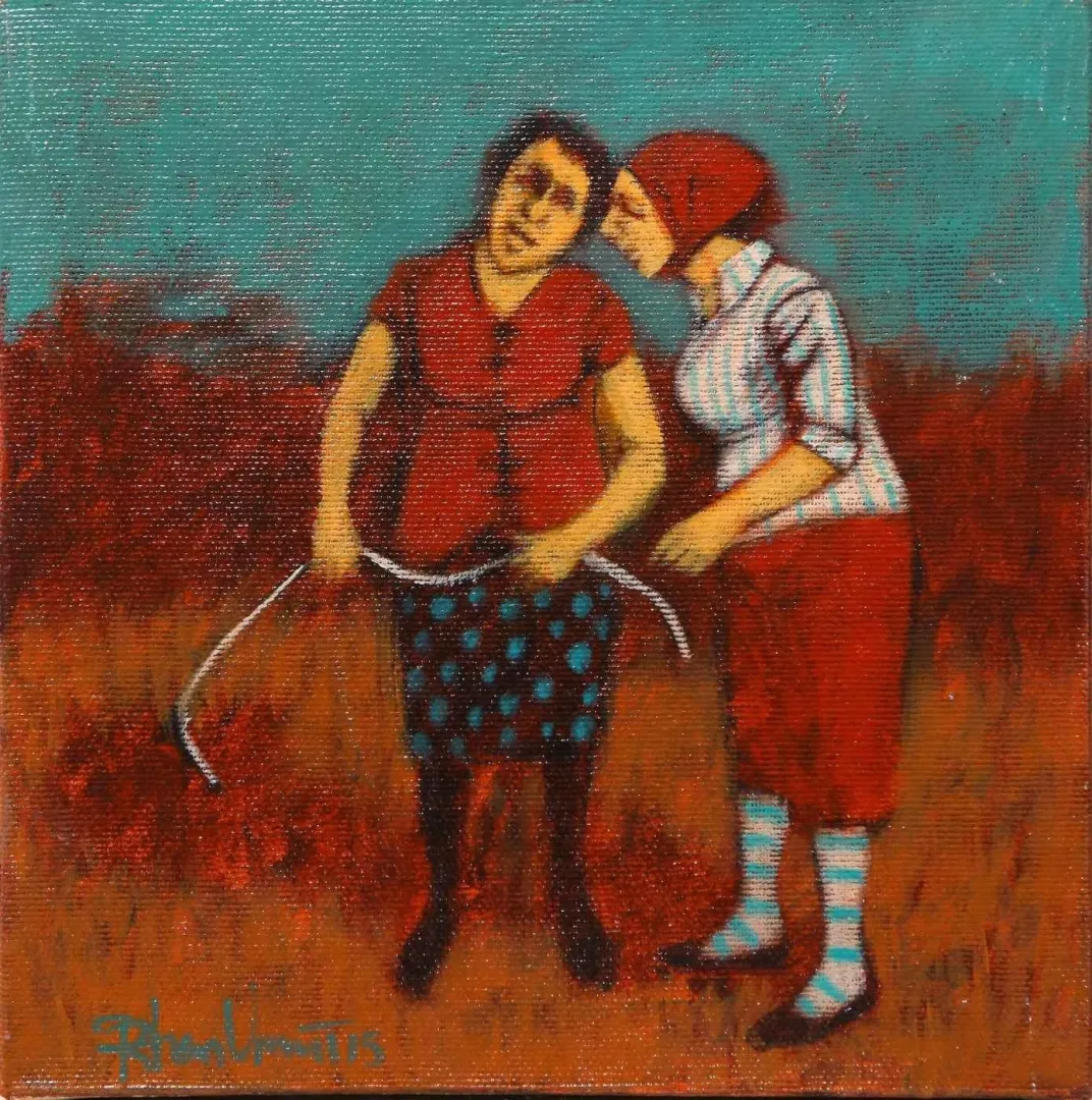 ORHAN UMUT — “İsimsiz”, 2015 "İsimsiz" eseri ORHAN UMUT tarafından 2015 yılında 20x20 cm ölçülerinde Tuval üzeri akrilik boya tekniği ile yapılmıştır.