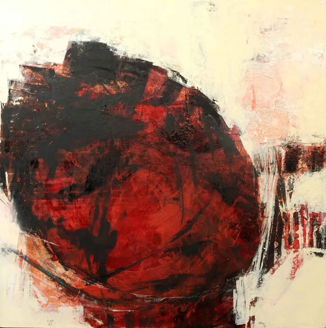 "İsimsiz" eseri ÖZDEN GEZER tarafından 2014 yılında 100x100 cm ölçülerinde Tuval üzeri akrilik boya tekniği ile yapılmıştır.