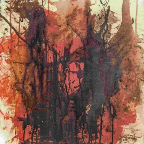 ÖZDEN GEZER — “İsimsiz”, 2014 "İsimsiz" eseri ÖZDEN GEZER tarafından 2014 yılında 100x100 cm ölçülerinde Tuval üzeri akrilik boya tekniği ile yapılmıştır.