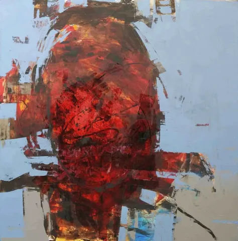 ÖZDEN GEZER — “İsimsiz”, 2014 "İsimsiz" eseri ÖZDEN GEZER tarafından 2014 yılında 100x100 cm ölçülerinde Tuval üzeri akrilik boya tekniği ile yapılmıştır.