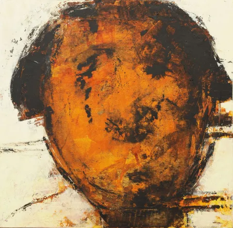 ÖZDEN GEZER — “İsimsiz”, 2014 "İsimsiz" eseri ÖZDEN GEZER tarafından 2014 yılında 50x50 cm ölçülerinde Tuval üzeri akrilik boya tekniği ile yapılmıştır.