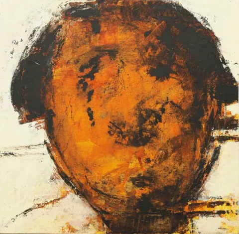ÖZDEN GEZER — “İsimsiz”, 2014 "İsimsiz" eseri ÖZDEN GEZER tarafından 2014 yılında 50x50 cm ölçülerinde Tuval üzeri akrilik boya tekniği ile yapılmıştır.