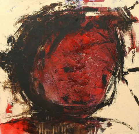 ÖZDEN GEZER — “İsimsiz”, 2014 "İsimsiz" eseri ÖZDEN GEZER tarafından 2014 yılında 50x50 cm ölçülerinde Tuval üzeri akrilik boya tekniği ile yapılmıştır.