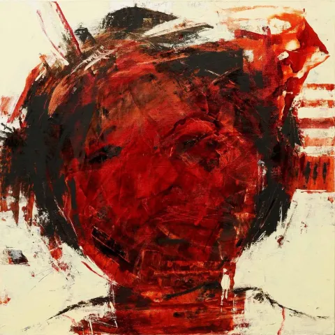 ÖZDEN GEZER — “İsimsiz”, 2014 "İsimsiz" eseri ÖZDEN GEZER tarafından 2014 yılında 50x50 cm ölçülerinde Tuval üzeri akrilik boya tekniği ile yapılmıştır.