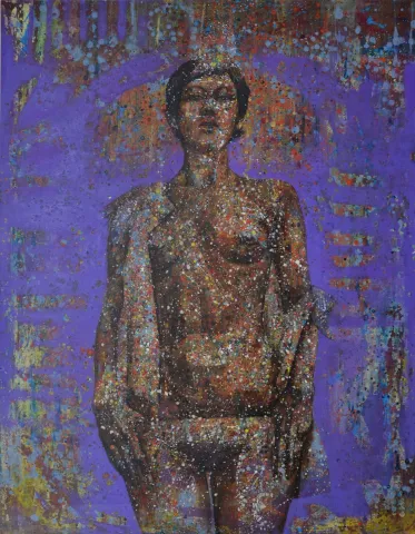 Bu eser CEYHUN YAMAN tarafından 2015 yılında 116x89 cm ölçülerinde Tuval üzeri akrilik boya tekniği ile yapılmıştır.