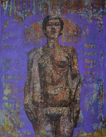 Bu eser CEYHUN YAMAN tarafından 2015 yılında 116x89 cm ölçülerinde Tuval üzeri akrilik boya tekniği ile yapılmıştır.