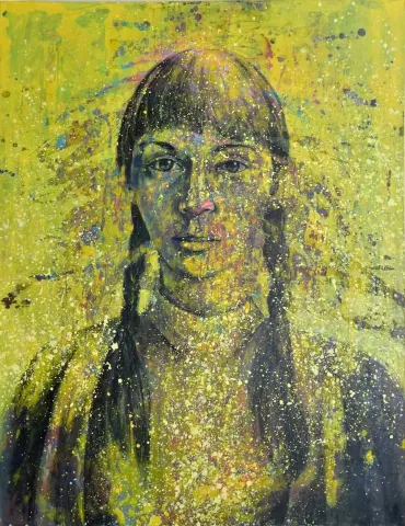 CEYHUN YAMAN — 2015 Bu eser CEYHUN YAMAN tarafından 2015 yılında 116x89 cm ölçülerinde Tuval üzeri akrilik boya tekniği ile yapılmıştır.