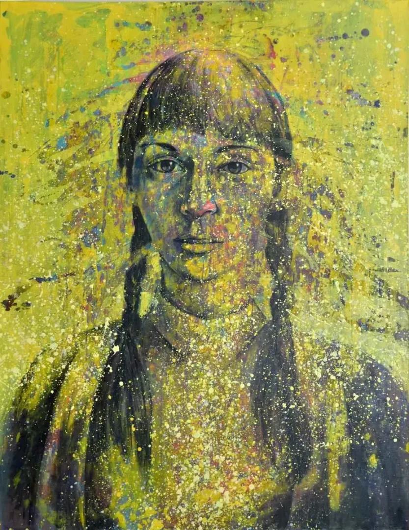 Bu eser CEYHUN YAMAN tarafından 2015 yılında 116x89 cm ölçülerinde Tuval üzeri akrilik boya tekniği ile yapılmıştır.