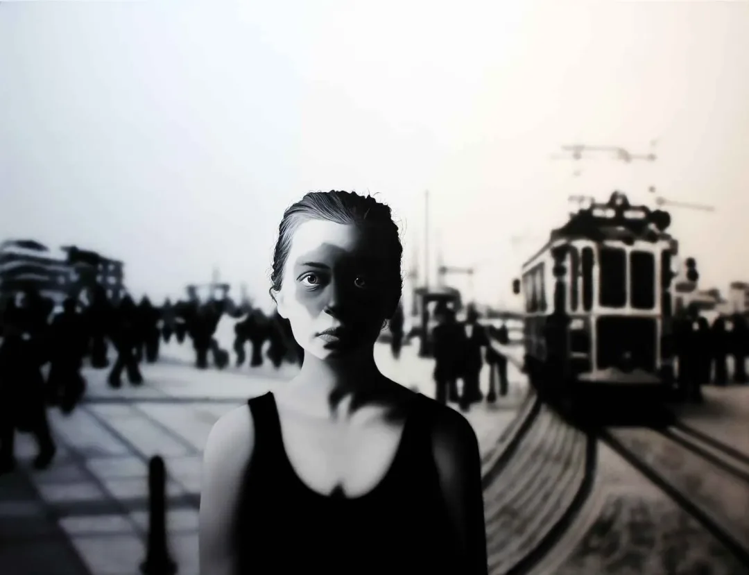 yakınlaştır "Nanemolla-I" eseri BERK ARIKAN tarafından 2015 yılında 89x116 cm ölçülerinde Tuval üzeri akrilik boya tekniği ile yapılmıştır.
