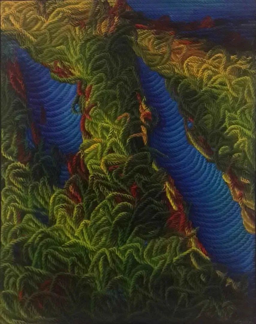 Bu eser AHMET YEŞİL tarafından 2015 yılında 116x89 cm ölçülerinde Tuval üzeri yağlı boya tekniği ile yapılmıştır.
