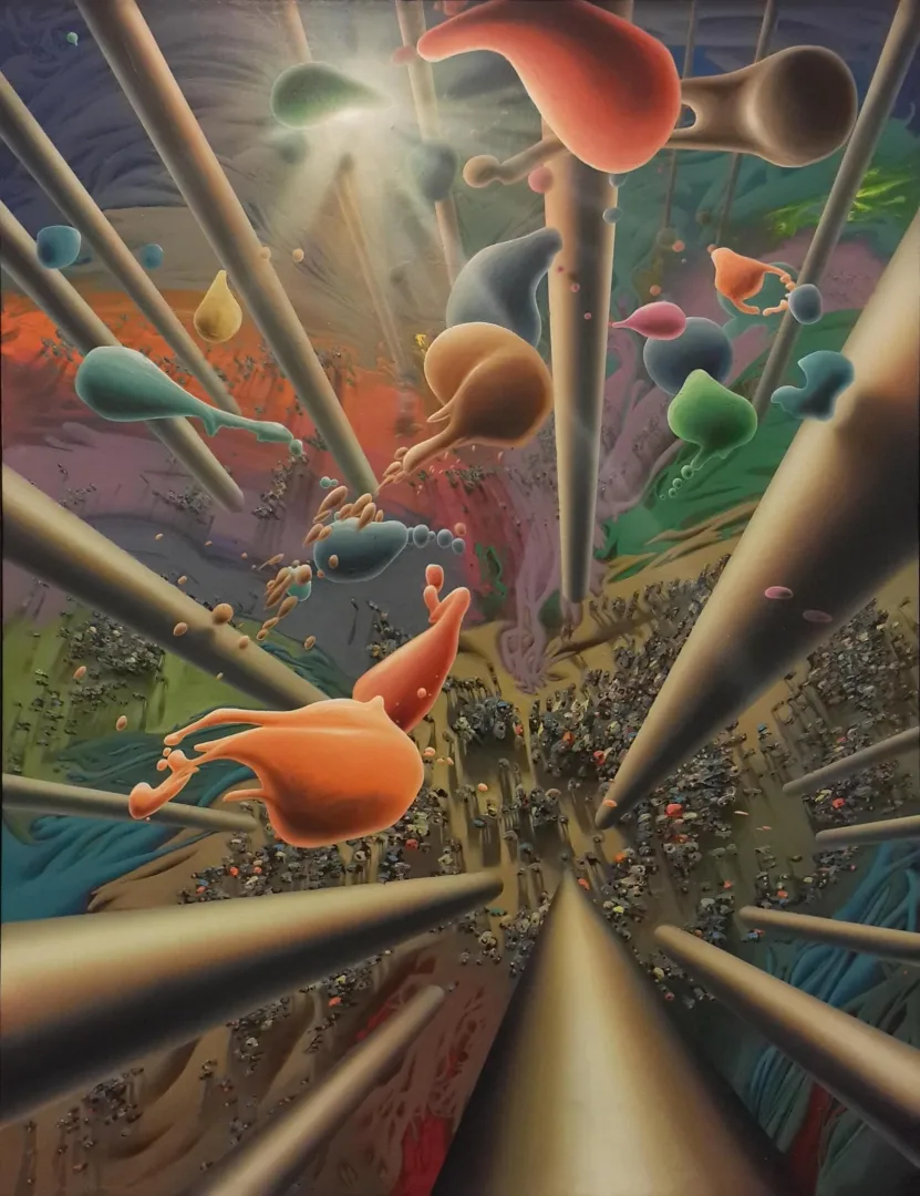 RAŞİT ALTUN — 2015 Bu eser RAŞİT ALTUN tarafından 2015 yılında 116x89 cm ölçülerinde Tuval üzeri yağlı boya tekniği ile yapılmıştır.