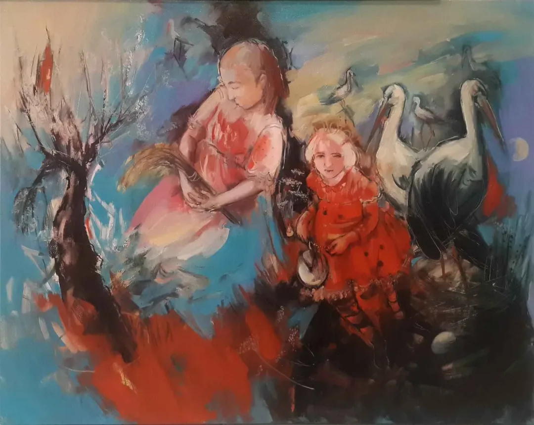 PERUZE HAMURCU — 2014 Bu eser PERUZE HAMURCU tarafından 2014 yılında 72x96 cm ölçülerinde Tuval üzeri yağlı boya tekniği ile yapılmıştır.