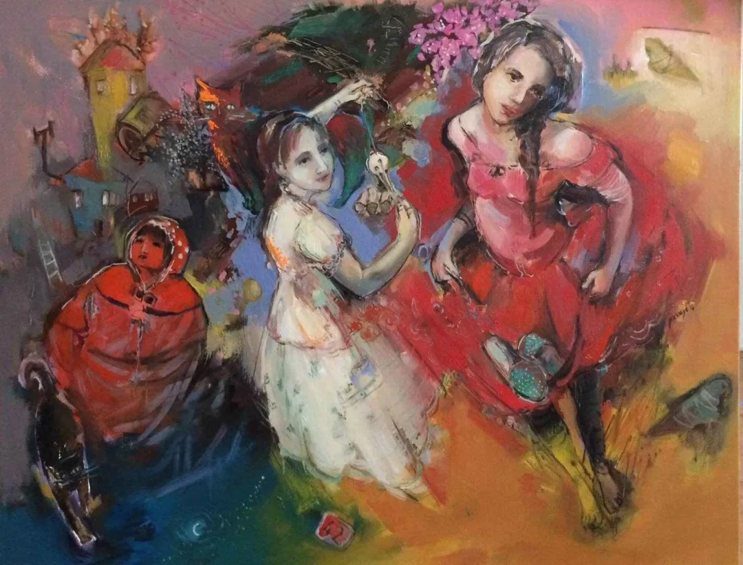 yakınlaştır "Yokluk Tepesi" eseri PERUZE HAMURCU tarafından 2014 yılında 72x96 cm ölçülerinde Tuval üzeri yağlı boya tekniği ile yapılmıştır.