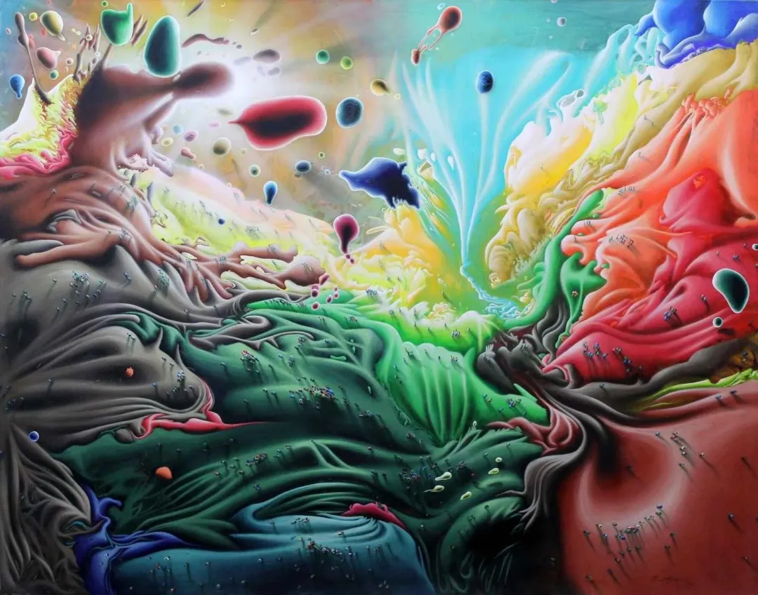 yakınlaştır "Araf" eseri RAŞİT ALTUN tarafından 110x140 cm ölçülerinde Tuval üzeri akrilik boya tekniği ile yapılmıştır.