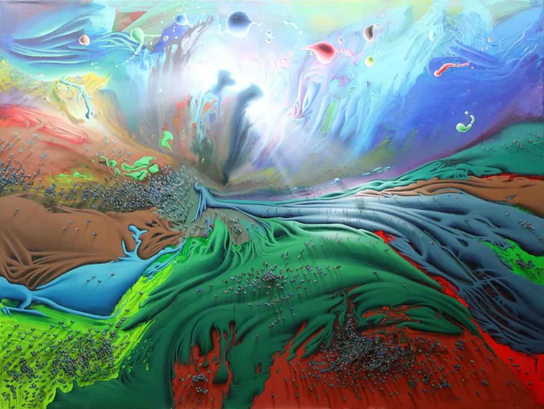 yakınlaştır "Araf" eseri RAŞİT ALTUN tarafından 147x200 cm ölçülerinde Tuval üzeri akrilik boya tekniği ile yapılmıştır.
