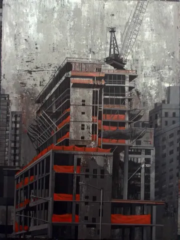 "İsimsiz" eseri ŞAHİN DEMİR tarafından 2015 yılında 80x60 cm ölçülerinde Tuval üzeri akrilik boya tekniği ile yapılmıştır.
