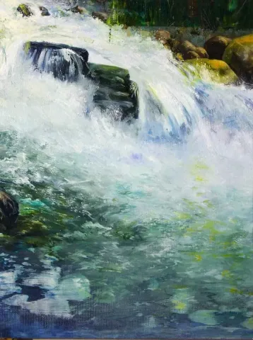 TURGUT AKARSU — “Untitled”, 2015 "İsimsiz" eseri TURGUT AKARSU tarafından 2015 yılında 40x30 cm ölçülerinde Tuval üzeri yağlı boya tekniği ile yapılmıştır.
