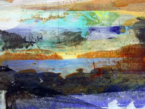 TURGUT AKARSU — “Untitled”, 2015 "İsimsiz" eseri TURGUT AKARSU tarafından 2015 yılında 30x40 cm ölçülerinde Tuval üzeri yağlı boya tekniği ile yapılmıştır.