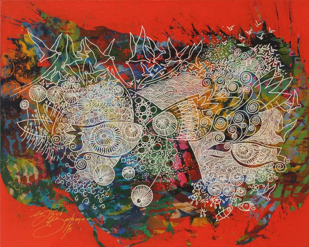 ENGİN KORKMAZ — 2015 Bu eser ENGİN KORKMAZ tarafından 2015 yılında 40x50 cm ölçülerinde Tuval üzeri akrilik boya tekniği ile yapılmıştır.