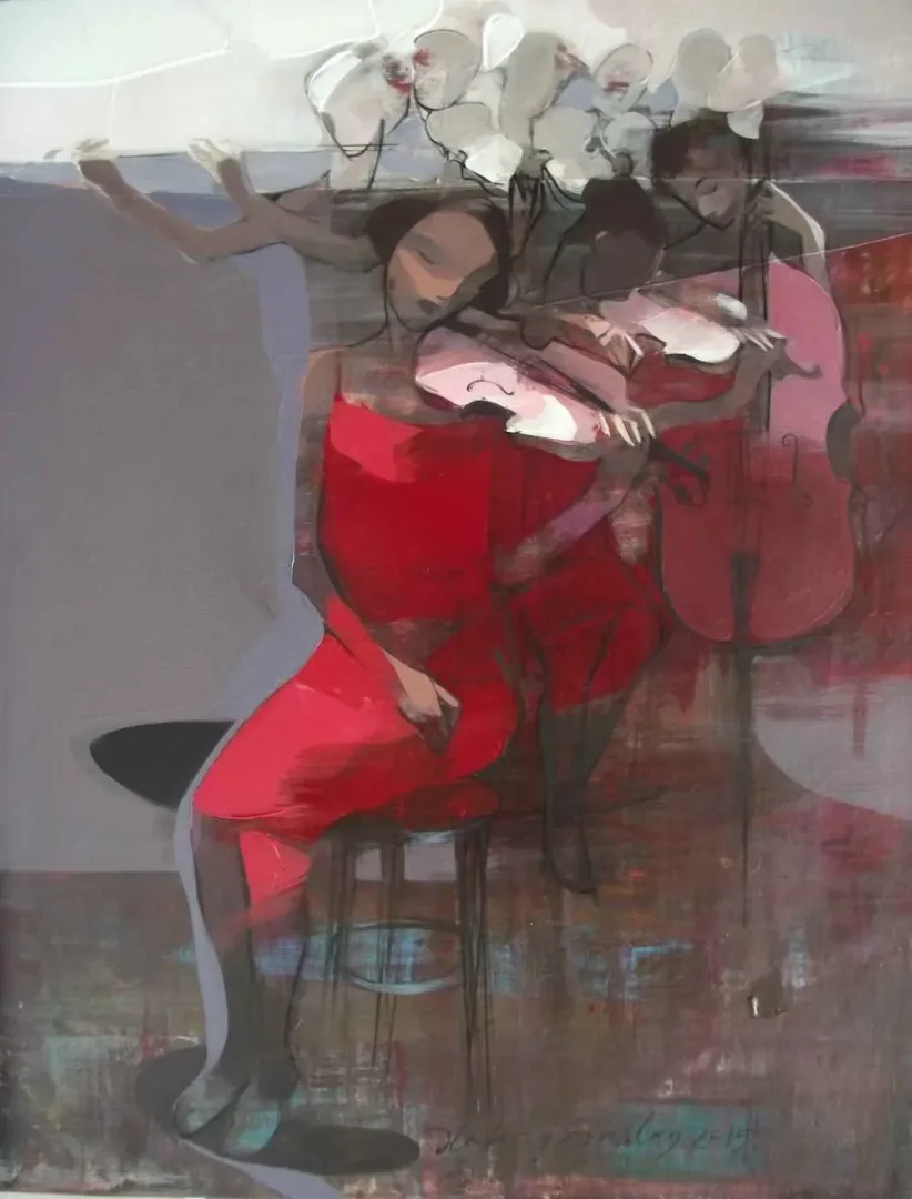HAKAN ERASLAN — 2015 Bu eser HAKAN ERASLAN tarafından 2015 yılında 50x40 cm ölçülerinde Tuval üzeri akrilik boya tekniği ile yapılmıştır.