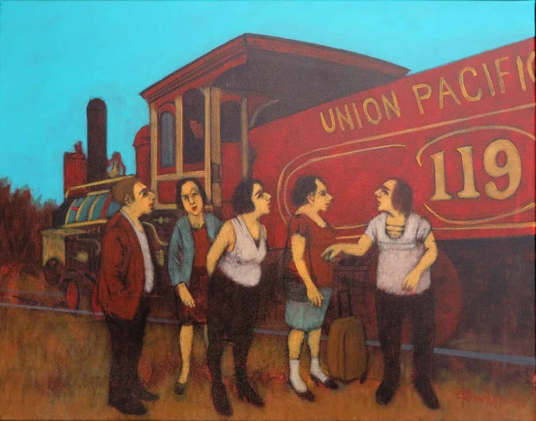 ORHAN UMUT — 2015 Bu eser ORHAN UMUT tarafından 2015 yılında 40x50 cm ölçülerinde Tuval üzeri akrilik boya tekniği ile yapılmıştır.