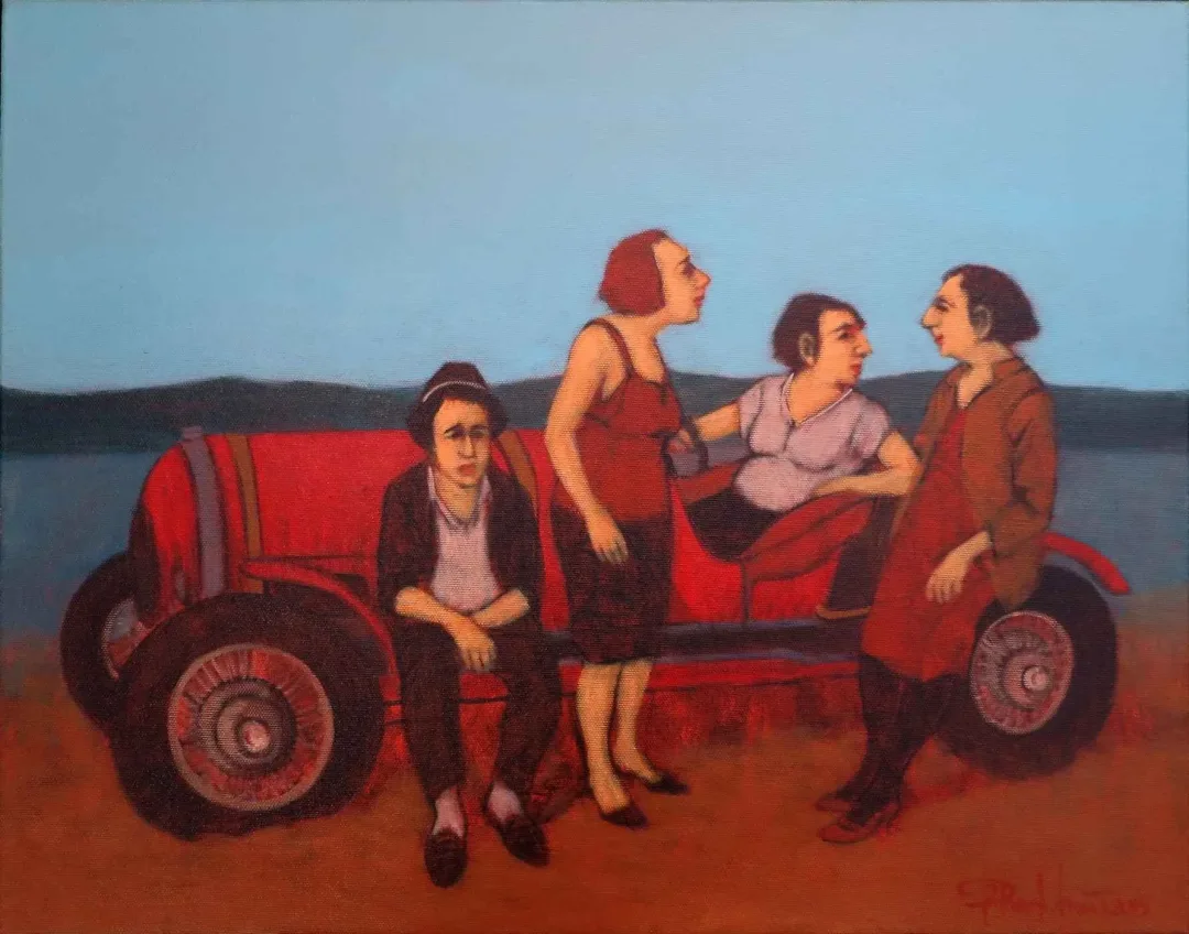 ORHAN UMUT — 2015 Bu eser ORHAN UMUT tarafından 2015 yılında 40x50 cm ölçülerinde Tuval üzeri akrilik boya tekniği ile yapılmıştır.