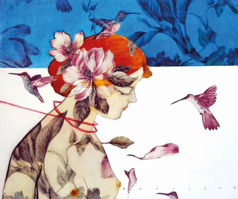ERCAN AYÇİÇEK — 2015 Bu eser ERCAN AYÇİÇEK tarafından 2015 yılında 50x60 cm ölçülerinde Tuval üzeri akrilik boya tekniği ile yapılmıştır.