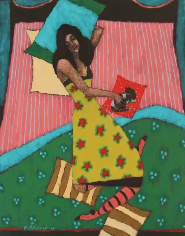 KADİR ÖZTOPRAK — 2015 Bu eser KADİR ÖZTOPRAK tarafından 2015 yılında 50x40 cm ölçülerinde Tuval üzeri akrilik boya tekniği ile yapılmıştır.