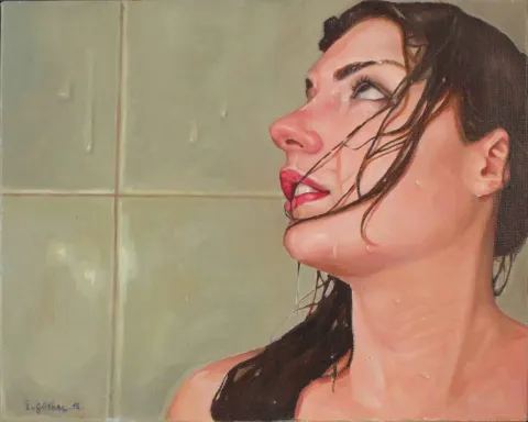 Bu eser İLKNUR KAZAK tarafından 2015 yılında 40x50 cm ölçülerinde Tuval üzeri yağlı boya tekniği ile yapılmıştır.
