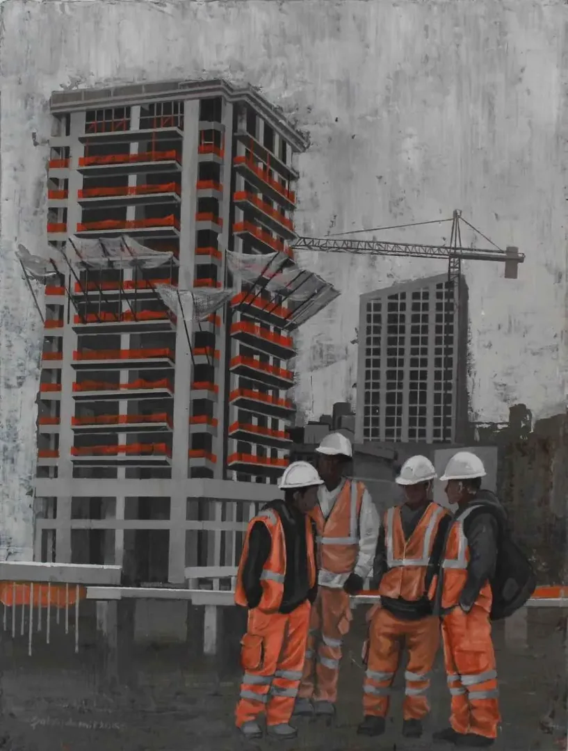 ŞAHİN DEMİR — 2015 Bu eser ŞAHİN DEMİR tarafından 2015 yılında 40x50 cm ölçülerinde Tuval üzeri akrilik boya tekniği ile yapılmıştır.