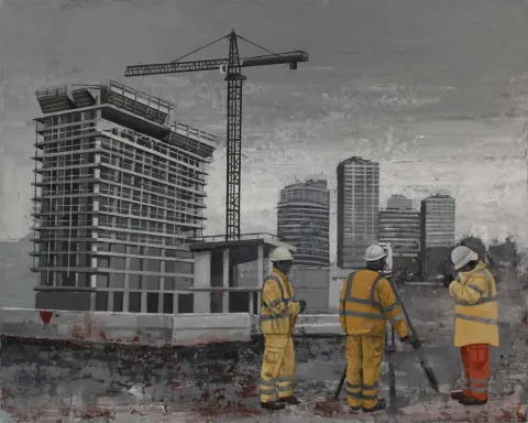 Bu eser ŞAHİN DEMİR tarafından 2015 yılında 50x40 cm ölçülerinde Tuval üzeri akrilik boya tekniği ile yapılmıştır.