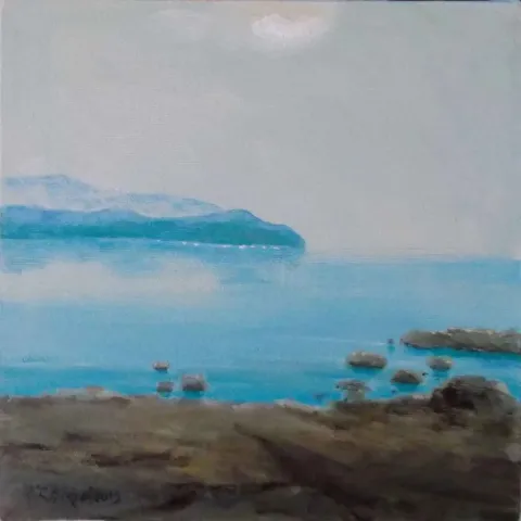 CELAL BİNZET — “Görünüm”, 2015 "Görünüm" eseri CELAL BİNZET tarafından 2015 yılında 25x25 cm ölçülerinde Tuval üzeri yağlı boya tekniği ile yapılmıştır.