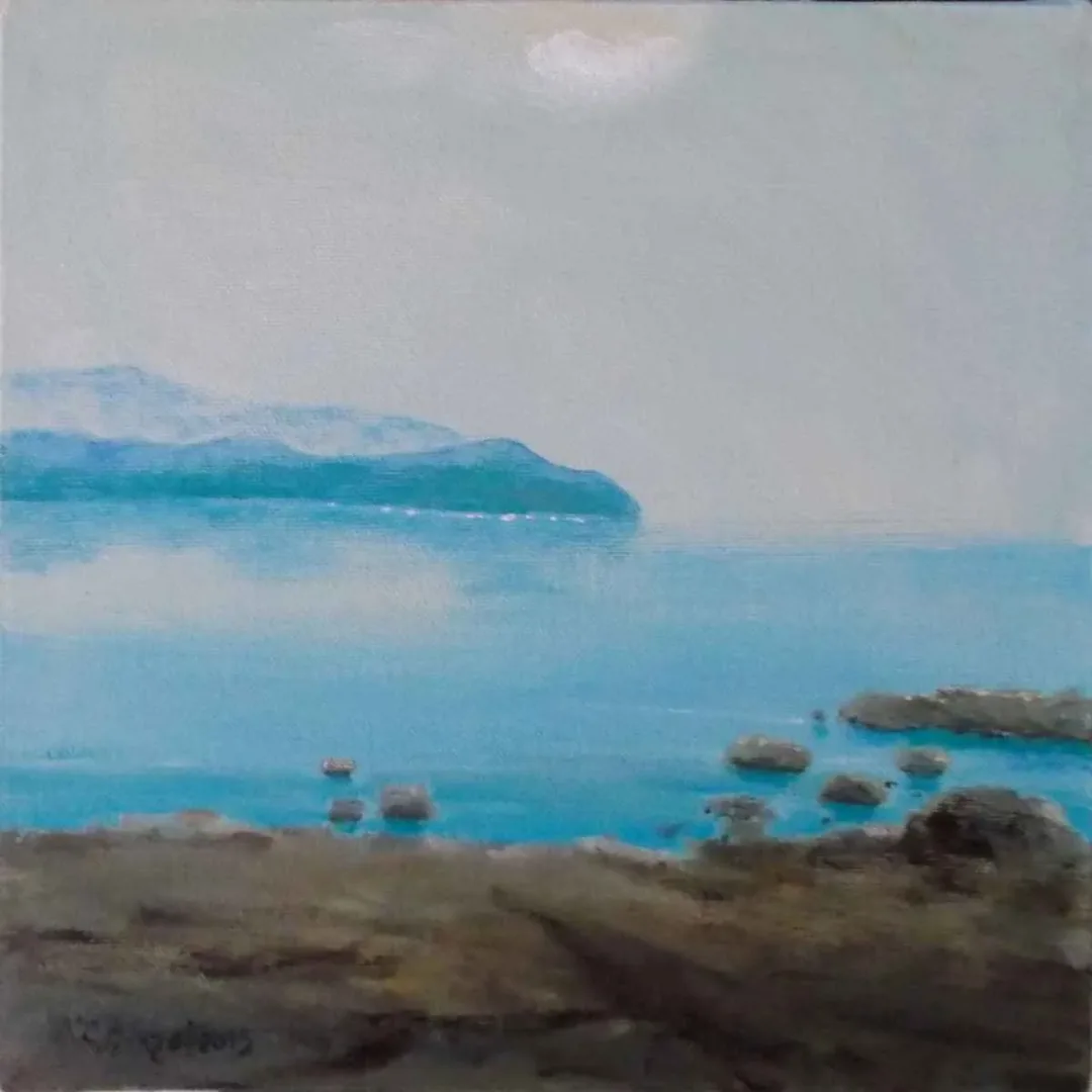 yakınlaştır "Görünüm" eseri CELAL BİNZET tarafından 2015 yılında 25x25 cm ölçülerinde Tuval üzeri yağlı boya tekniği ile yapılmıştır.